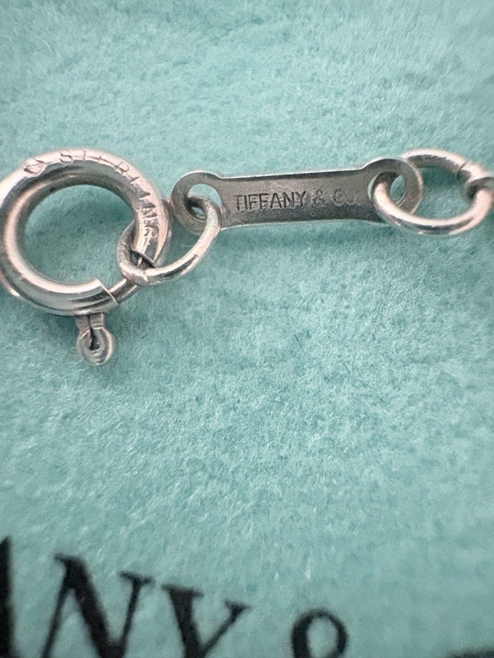 Tiffany & Co. Elsa Peretti® Bean Pendant Necklace - Authentic - Picture 3 of 11